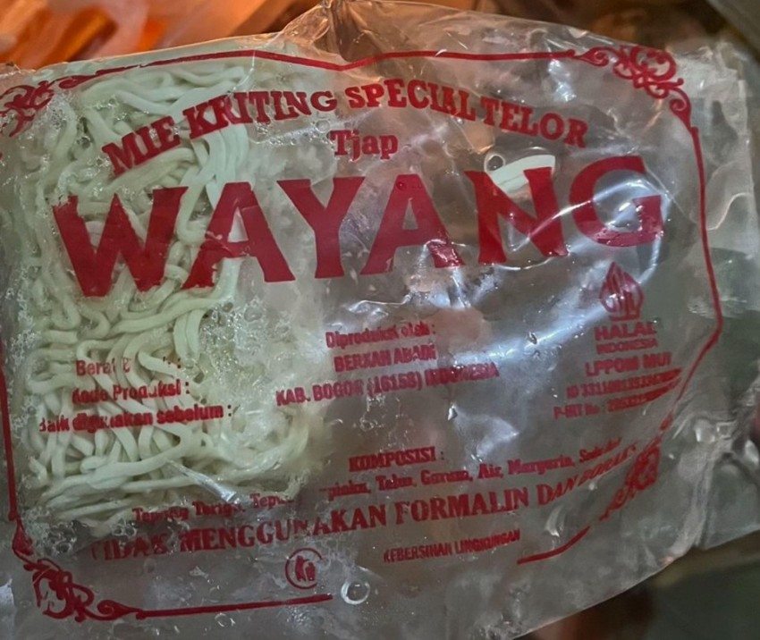 Viral Mie Kriting Telor Tjap Wayang, LPPOM Tegaskan Tak Pernah Beri Rekomendasi Halal