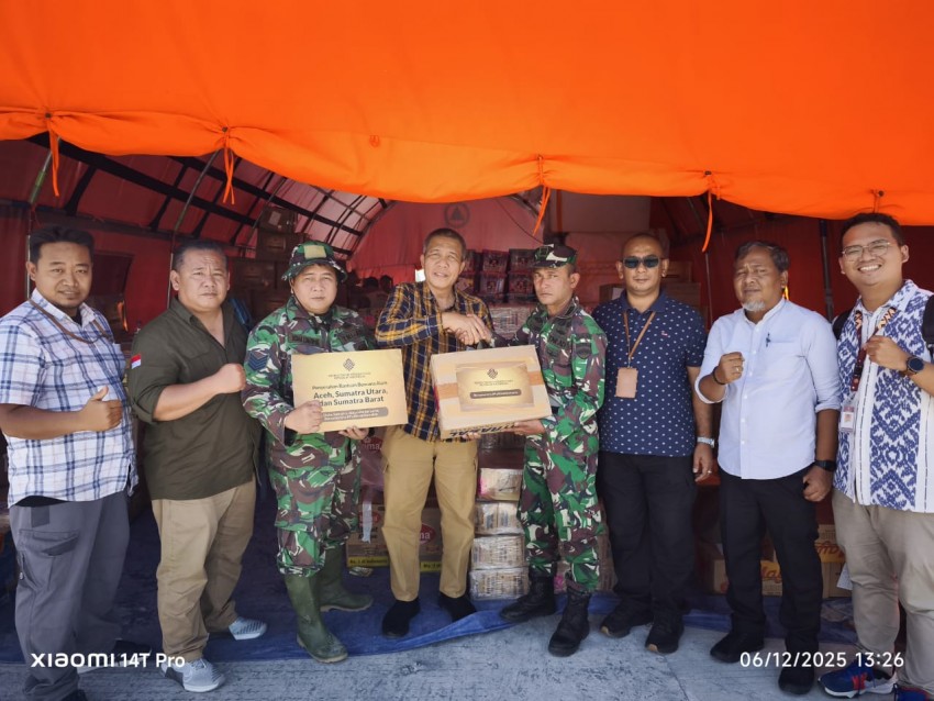 Kementerian Kebudayaan RI Sampaikan Bantuan Logistik kepada Korban Banjir dan Longsor di Tapanuli Utara