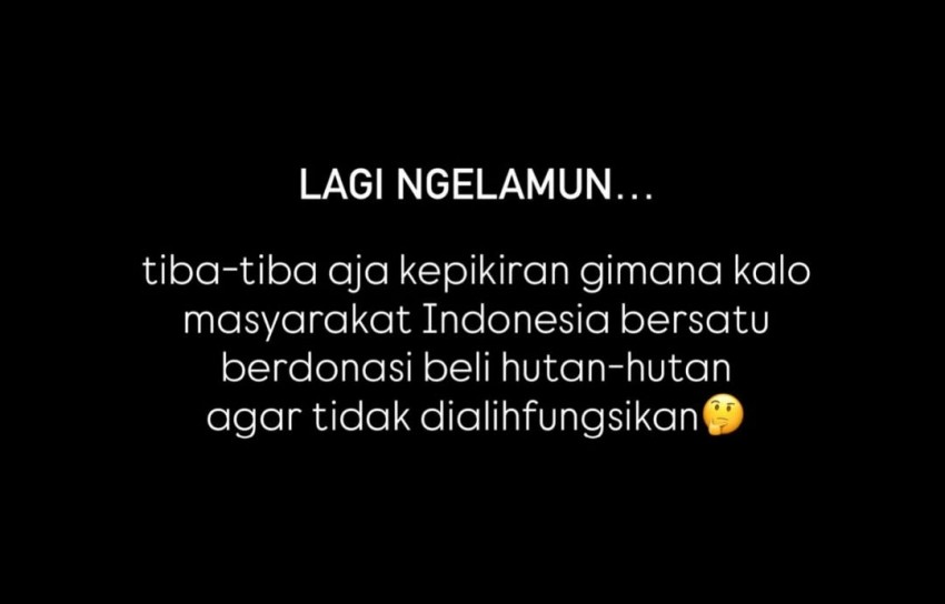 Pandawara Ajak Patungan Beli Hutan, Dua Influencer Siap Sumbang Rp2 M