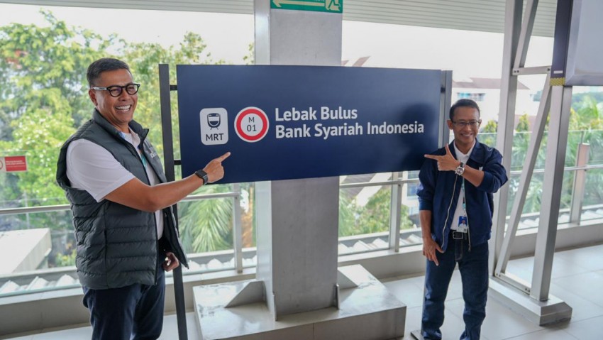 Stasiun MRT Lebak Bulus Kini Bernama BSI, Simbol Penguatan Ekonomi Syariah Nasional