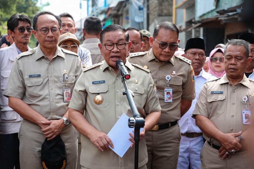 Pramono Anung Resmikan Jalan Karet Tengsin yang Sempat Terkendala Birokrasi Selama 30 Tahun