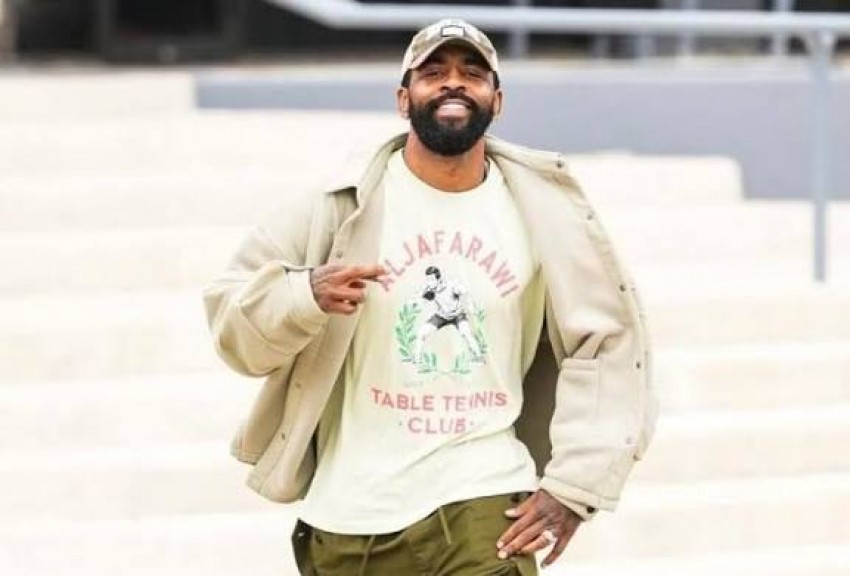 Pro Palestina, Kyrie Irving Kenakan Kaus Bergambar Mendiang Saleh al-Jafarawi