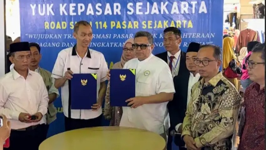 BPJPH Gandeng Komite Pedagang Pasar Percepat Sertifikasi Halal di Tanah Abang