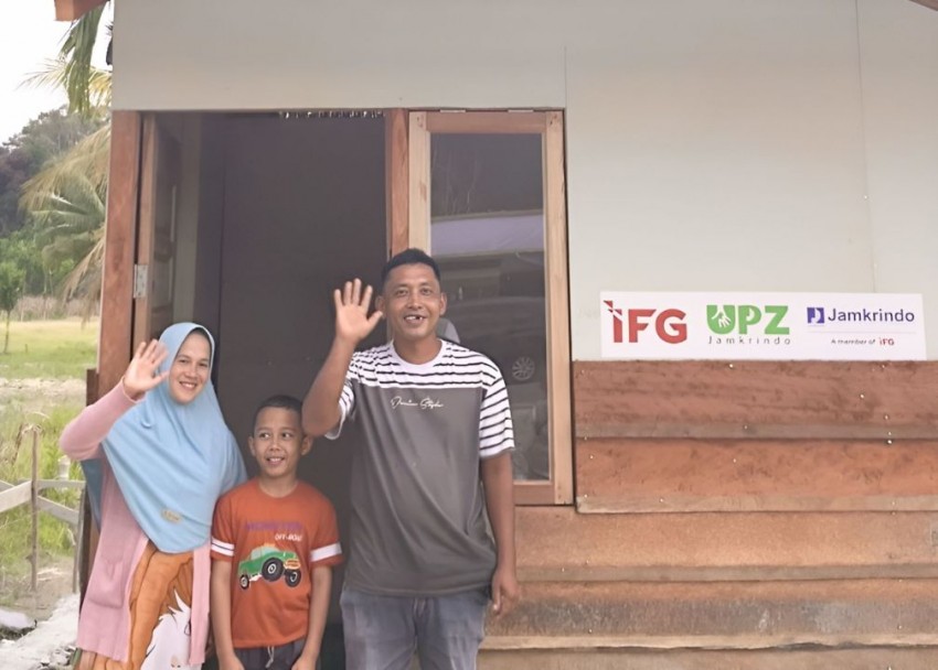 Jamkrindo Salurkan 21 Hunian Sementara, Percepat Pemulihan Korban Bencana di Aceh