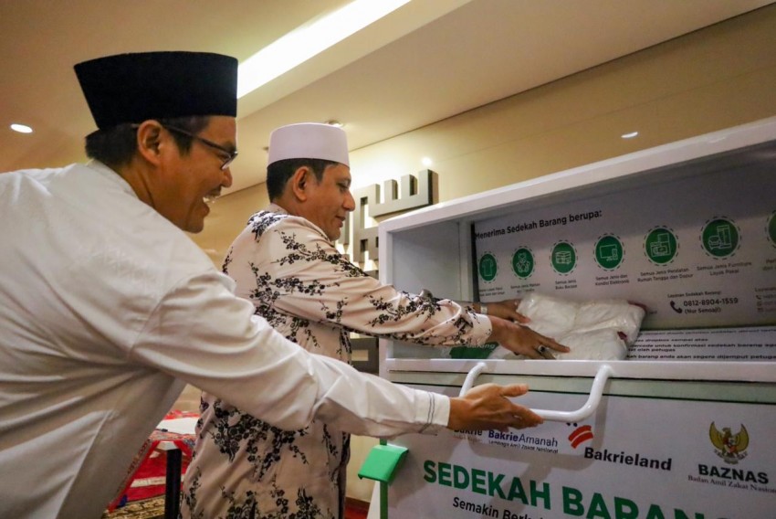 Ubah Barang Bekas Jadi Berkah, BAZNAS Sediakan Fasilitas Drop Box di Masjid Bakrie