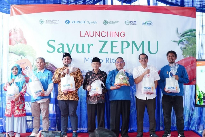 Zurich Syariah dan Muhammadiyah Hadirkan Ritel Sayur untuk Korban Gempa Cianjur