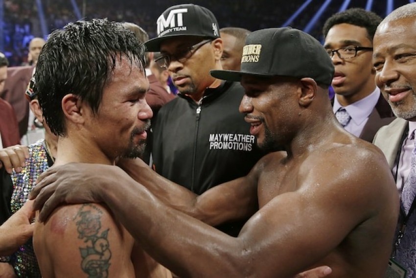 Pacquiao dan Mayweather Sepakat Bertanding Ulang secara Profesional Demi Uang