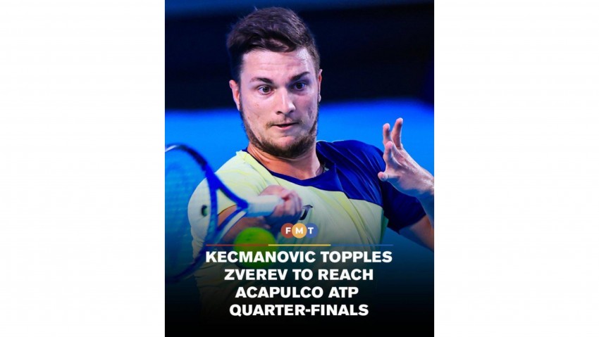 Penerus Djokovic, Kecmanovic Tumbangkan Zverev di Acapulco Open