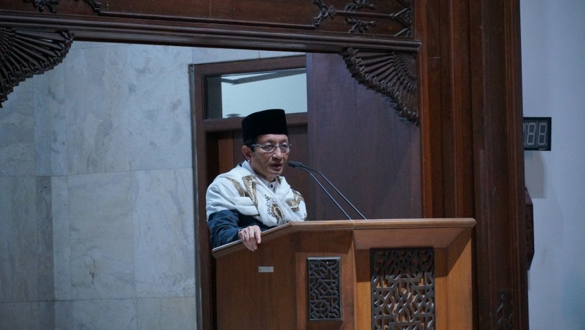 Gelar Peringatan Nuzulul Quran di ITS, Menag Ajak Umat Perkuat Makna Kitab Suci