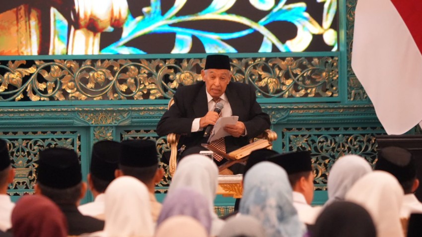Do'a Khusus dari Quraish Shihab untuk Presiden Prabowo di Peringatan Nuzulul Quran