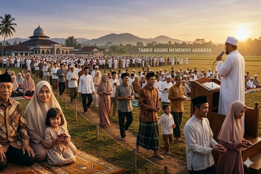 Tinjauan Syariat: Alasan Mengapa Takbir Idul Fitri Harus Disuarakan Secara Lantang di Ruang Publik