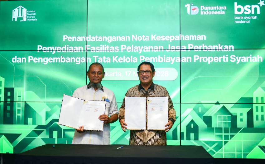 BSN dan APSI Perkuat Ekosistem Hunian Syariah Lewat Kerja Sama Strategis
