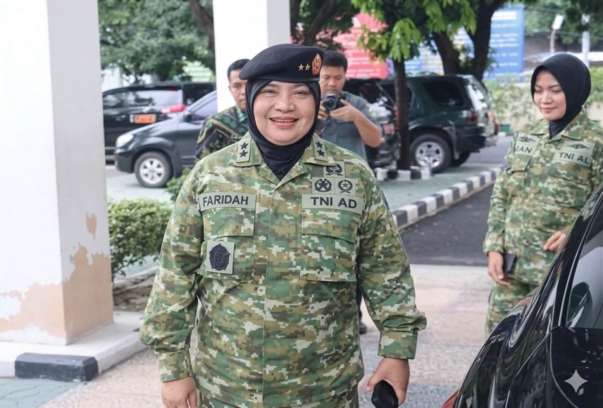 Mayjen TNI Faridah Faisal, Perempuan Pertama Yang Bikin Sejarah Baru di Peradilan Militer