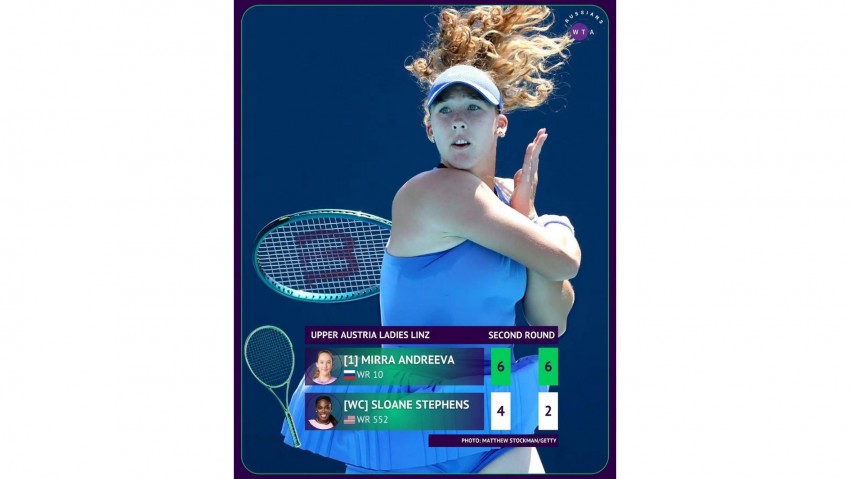 Andreeva Buka Musim Tanah Liat dengan Kemenangan atas Stephens di Linz Open, Berebut Hadiah 2,8 Miliar