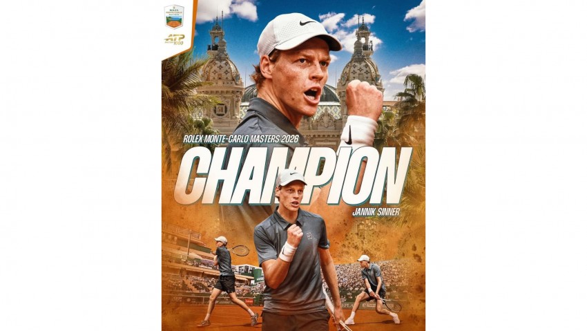 Sinner Super Perkasa, Kalahkan Alcaraz, Raih Mahkota Monte-Carlo, Rebut Rangking 1 Dunia dan Baya Hadiah 17,5 Miliar