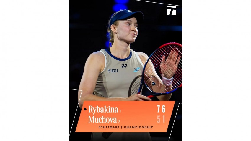 Si Cantik Elena Rybakina Juara Stuttgart Open Setelah Tumbangkan Muchova, dan Bawa Hadiah Mobil Porsche Plus Uang 2,8 Miliar