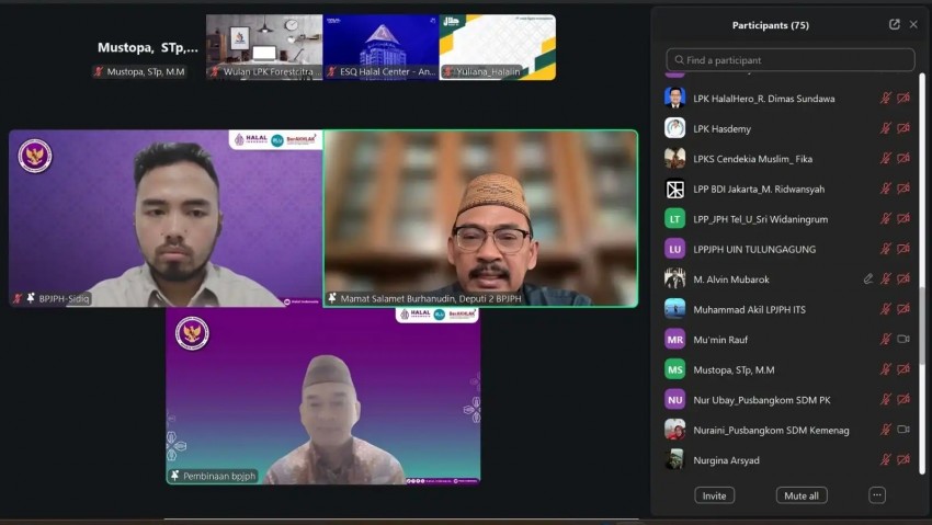Baru 4.000 dari 26.000 SPPG Bersertifikat Halal, BPJPH Genjot Pelatihan Penyelia