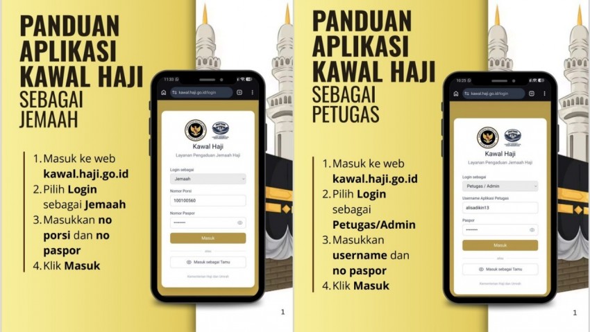 Jemaah & Petugas Bisa Gunakan Aplikasi Kawal Haji untuk Layanan Pengaduan Real Time