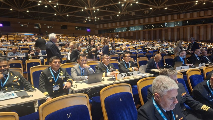 Peran Diplomasi Indonesia Dalam Hidrografi Global, TNI AL Hadiri 4TH Session of The IHO Assembly 2026 Di Monaco