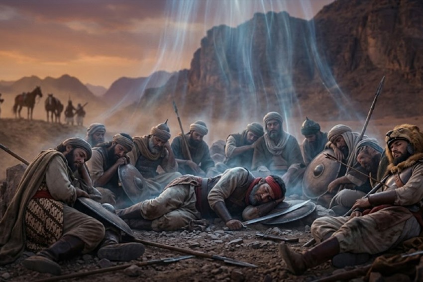 Klimaks Uhud: Perlindungan Nyawa Rasulullah dan Mundurnya Pasukan Quraisy