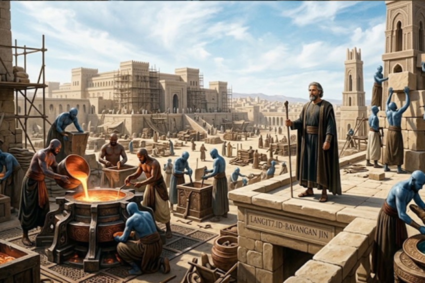 Korps Konstruksi Sulaiman: Al-Quran Ungkap Keahlian Teknik Bangsa Jin