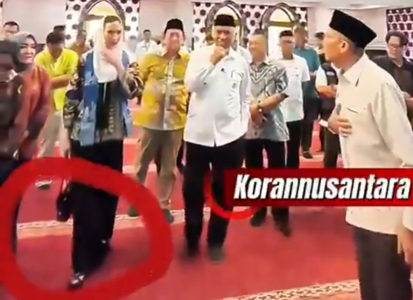 Viral Diduga Pakai Sepatu di Masjid, Menpar Widiyanti Ungkap Fakta Sebenarnya!