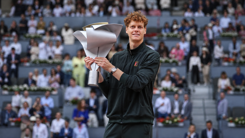 Jannik Sinner Menang di Madrid Open dan Pecahkan Rekor Gelar Masters, Alcaraz Makin Tertinggal