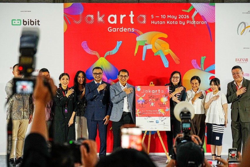 Menteri Kebudayaan Buka Art Jakarta Gardens 2026, Dorong Daya Saing Seni Rupa