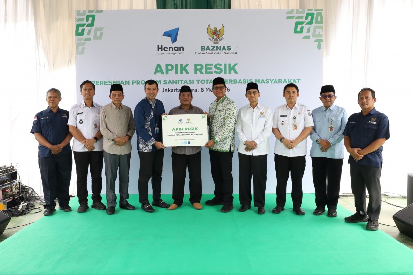BAZNAS Gandeng Henan Asset Bangun Sanitasi dan Tempat Wudu di 10 Titik