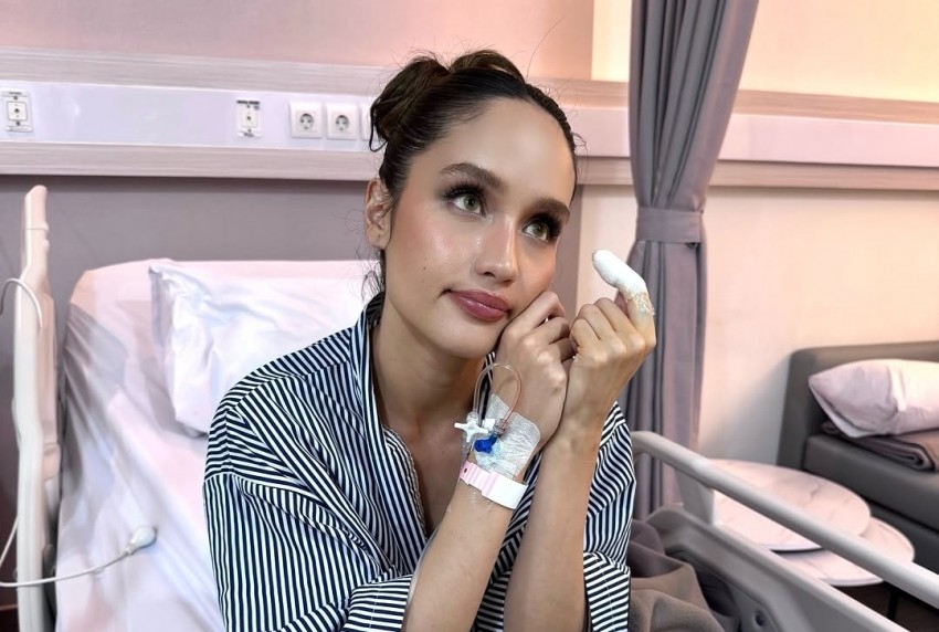 Cinta Laura Masuk Ruang Operasi Usai Jari Teriris Pisau: Demi MBG!