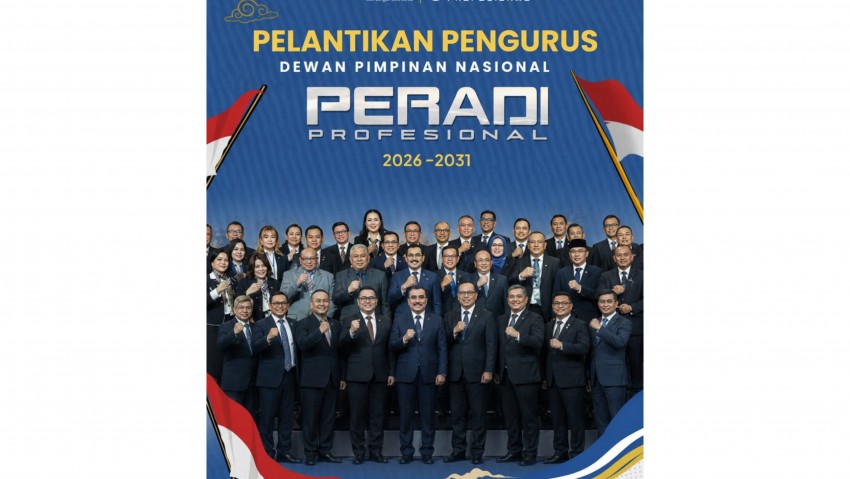 Pelantikan PERADI Profesional Trending di Media Sosial, Publik Bicara Reformasi Advokat
