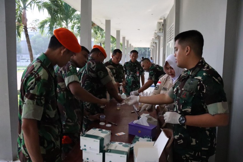 Cegah Penyalahgunaan Narkoba, Satgas P4GN Sosialisasi di Lanud Soewondo