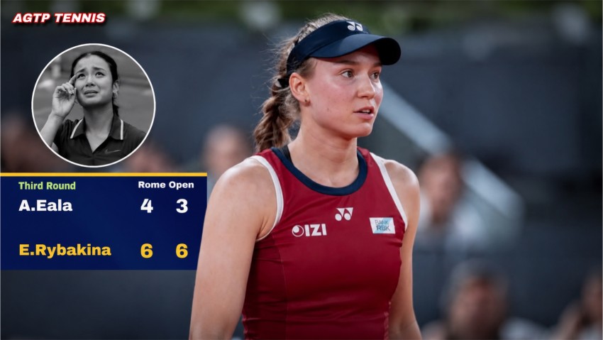 Si Cantik Elena Rybakina Memberi Pelajaran Alexandra Eala di Italia Open: Meskipun Kalah, Eala Gigih Melawan