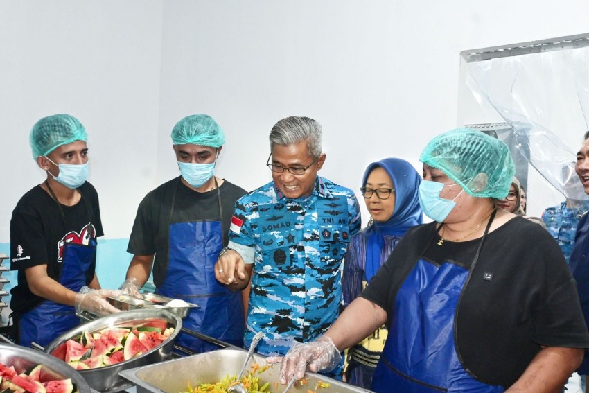 SPPG Lanud El Tari Resmi Beroperasi, Wujud Nyata Dukung Program MBG