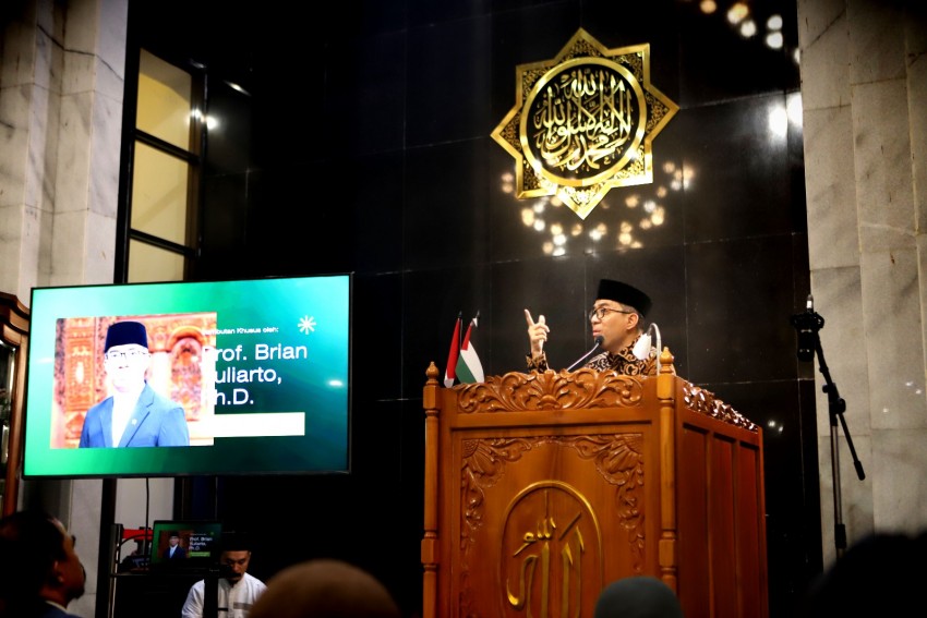Masjid Raden Patah UB Luncurkan Gerakan Shubuh Berjamaah dan Program Manajemen Pengembangan Ternak Holistik Bersama Mendiktisaintek RI