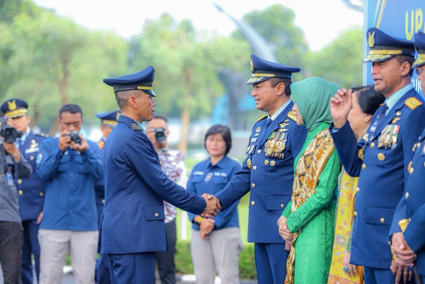 207 Perwira Baru Perkuat Transformasi SDM Adaptif TNI AU