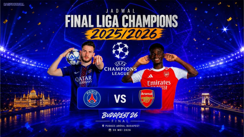 Duel Final Liga Champion: Prediksi PSG vs Arsenal, Siapa Yang Bakal Pulang Bawa Tropi?