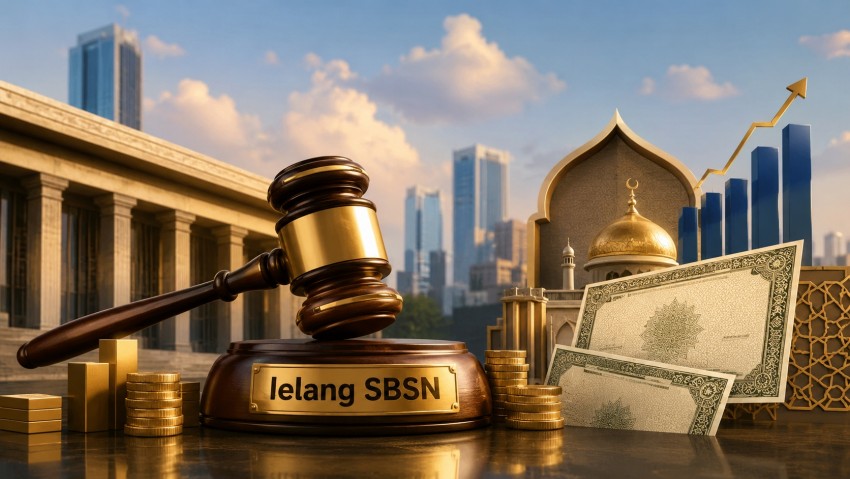 Pemerintah Bidik Dana Rp12 Triliun dari Lelang Sukuk, Delapan Seri SBSN Ditawarkan Hari Ini