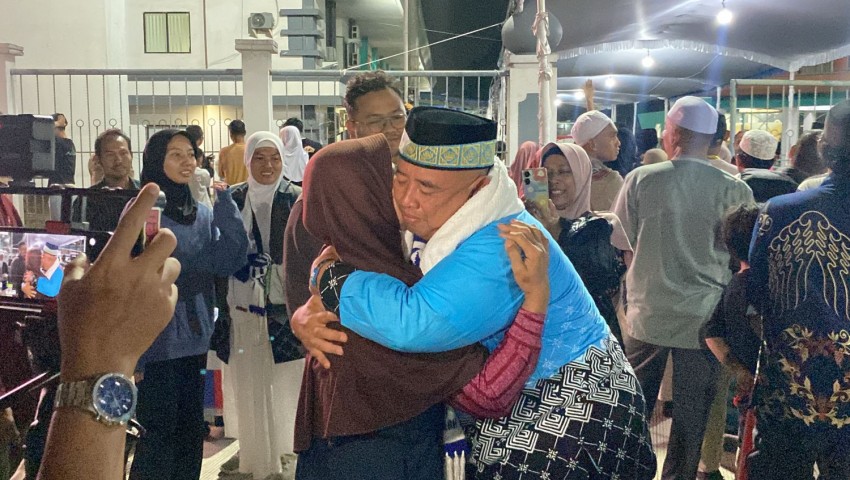 Kloter Pertama Jamaah Haji asal Jakarta Timur Tiba di Tanah Air