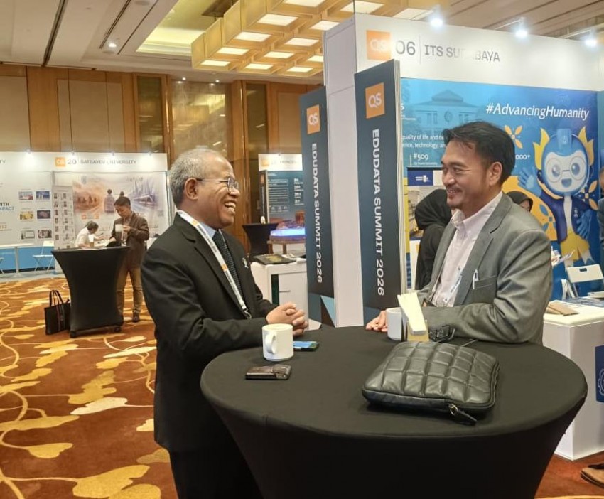 ITS Tampil di Forum Global QS EduData Summit 2026, Bidik Kenaikan Ranking Dunia
