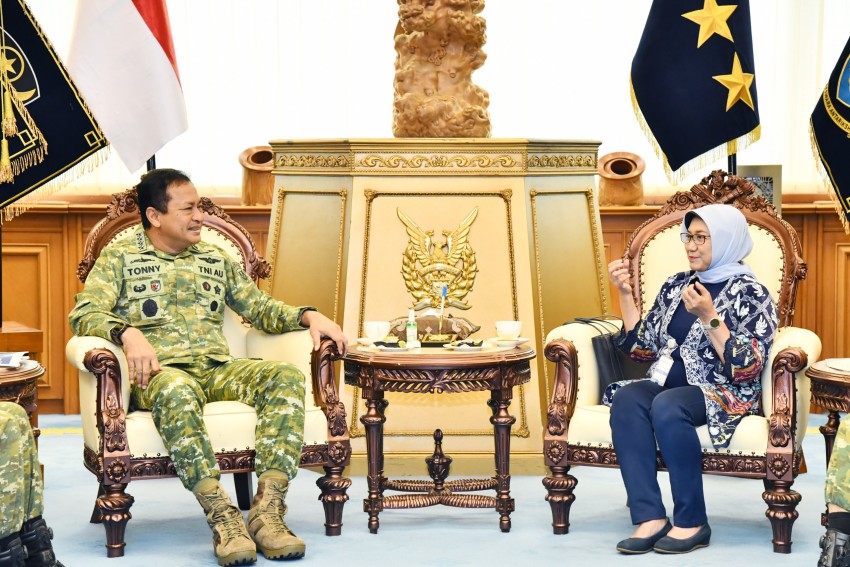 TNI AU dan Bappenas Perkuat Koordinasi Pengembangan Bandara Kertajati