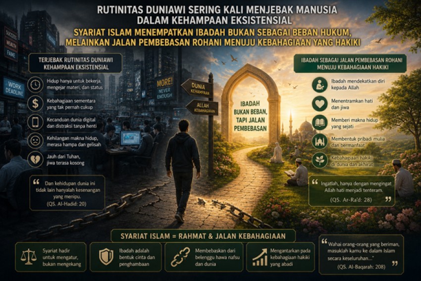 Esensi Ibadah Sebagai Sarana Pembebasan Manusia dari Belenggu Sosial
