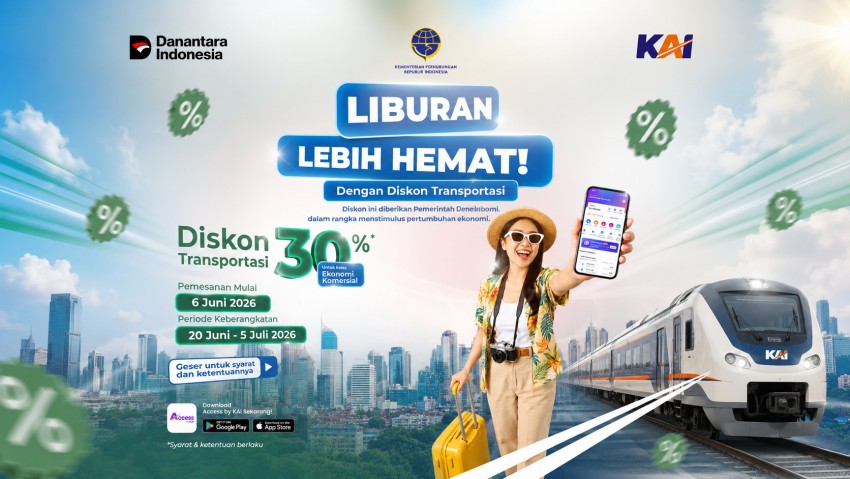 Liburan Sekolah Lebih Hemat, KAI Siapkan 1,17 Juta Tempat Duduk Dukung Program Diskon Transportasi Pemerintah
