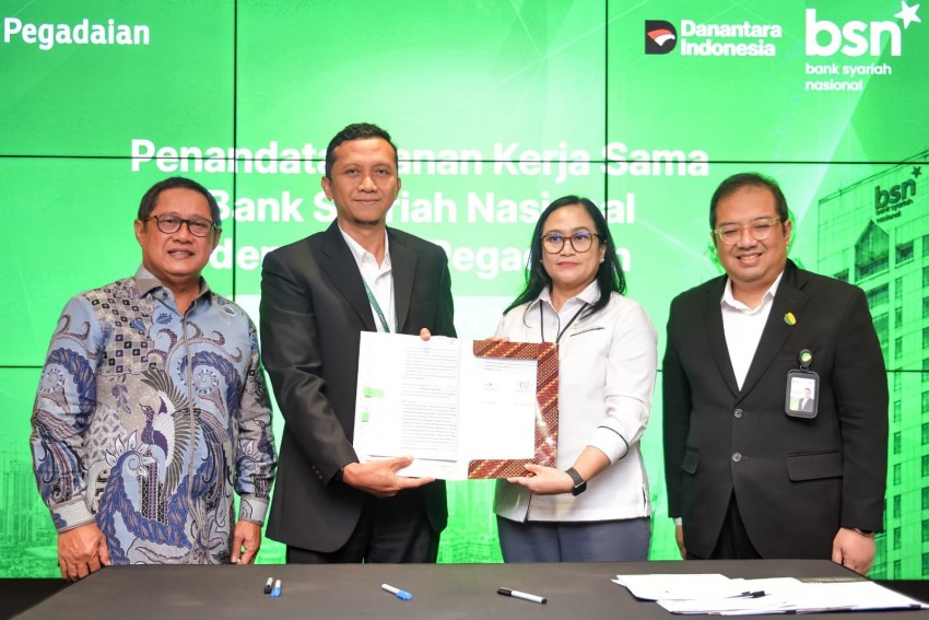 Bank BSN Salurkan Pembiayaan Rp1,4 Triliun ke Pegadaian untuk Perkuat Bisnis Syariah