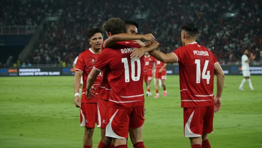 Timnas Indonesia Tundukkan Mozambik 1-0 di SUGBK, Nathan Tjoe-A-On Nyaris Cetak Gol Spektakuler