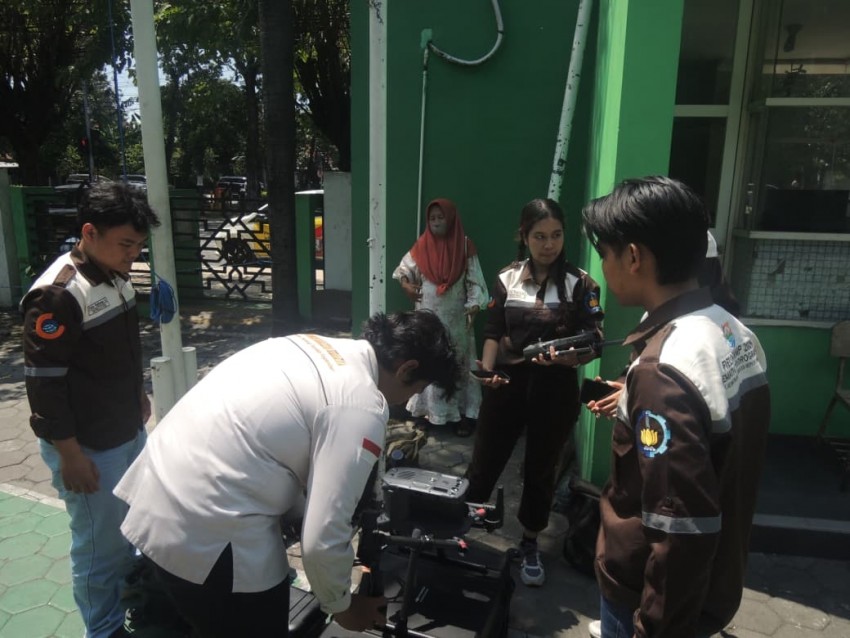 Mahasiswa ITS Petakan Penurunan Tanah Guna Mengatasi Banjir