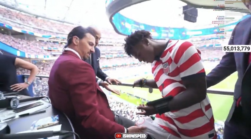 IShowSpeed Kena Roast Zlatan Ibrahimovic saat Nonton Piala Dunia 2026, Thierry Henry Sampai Tertawa