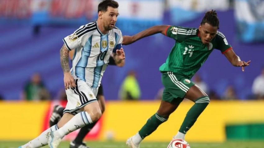 Lionel Messi Samai Rekor Cristiano Ronaldo di Piala Dunia, Cetak Gol saat Argentina Ungguli Aljazair