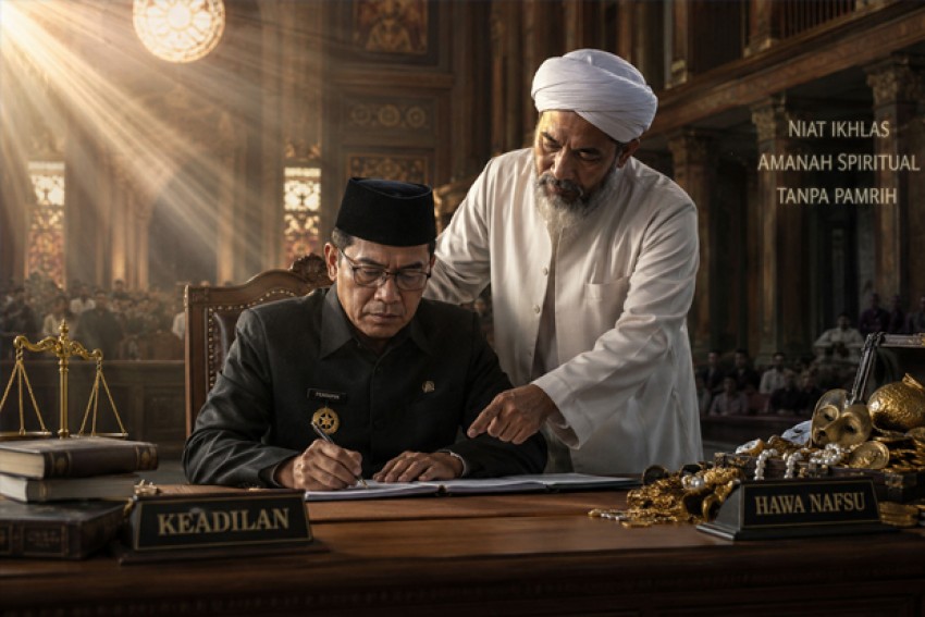 Rambu bagi Seorang Pemimpin: Niat Ikhlas Tanpa Pamrih
