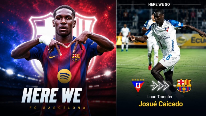 Barcelona Rekrut Bintang Muda Ekuador Josu Caicedo dengan Kesepakatan 43,75 Miliar